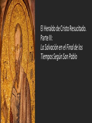 cover image of El Heraldo de Cristo Resucitado. Parte III